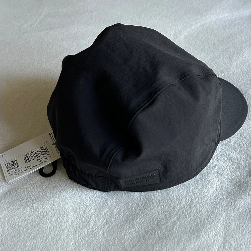 🆕 LULULEMON City to Summit Cycling Cap Black Poseidon NWT